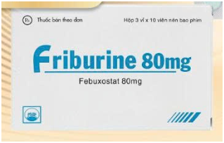 FRIBURINE trị gout